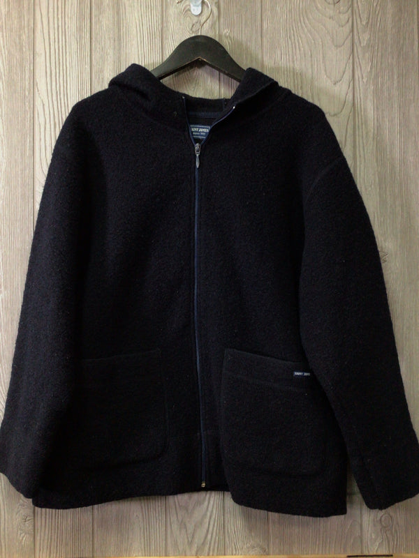 Saint James Jacket Boiled Wool hooded Size Medium